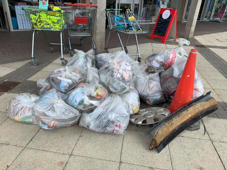 Team Wilder Litter Picking Avon Wildlife Trust